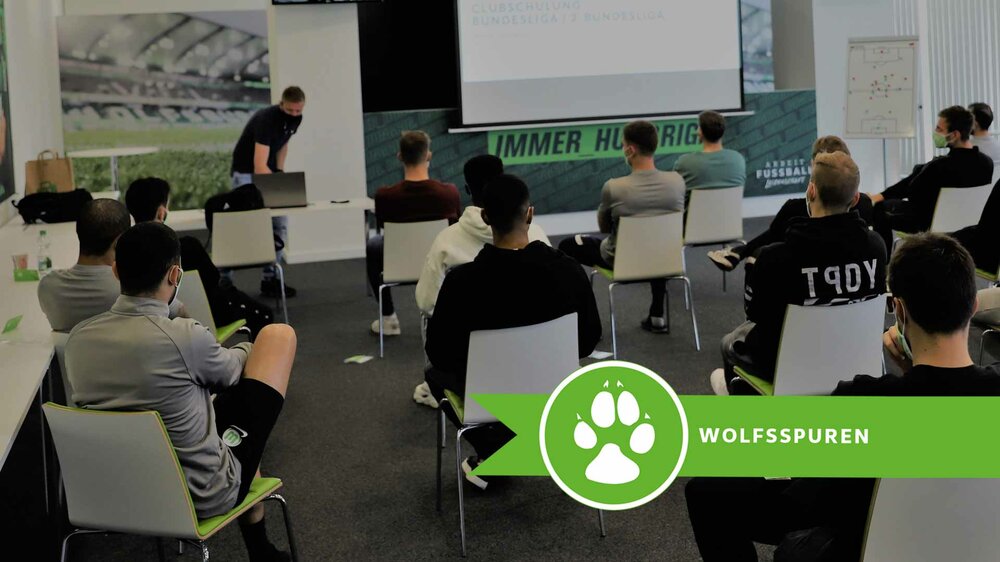 Schulung beim VfL-Wolfsburg.
