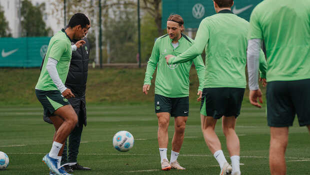 VfL-Spieler Lovro Majer beim Training.