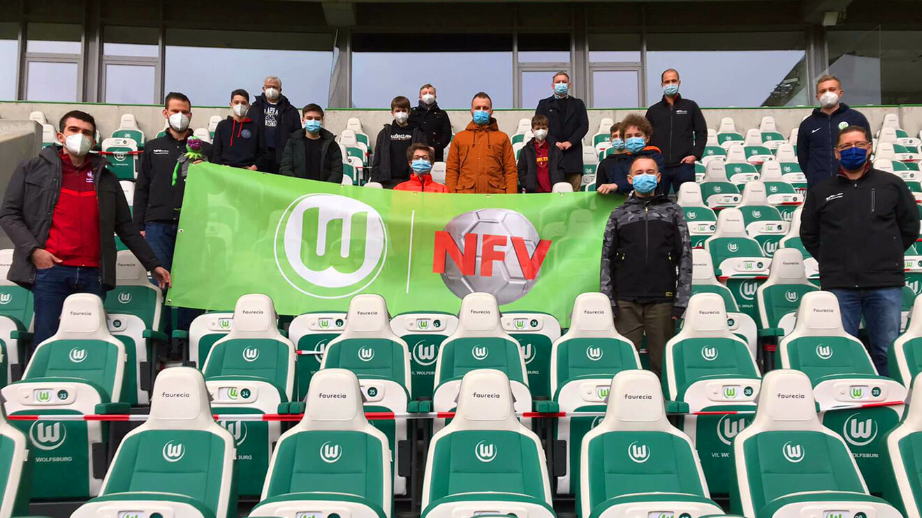 Schiedsrichterschulung beim VfL-Wolfsburg.