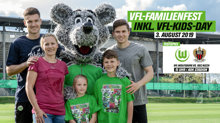 Familienfest beim VfL-Wolfsburg.