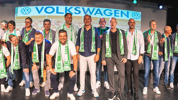 Fans bei der Grün-Weißen-Nacht des VfL-Wolfsburg.