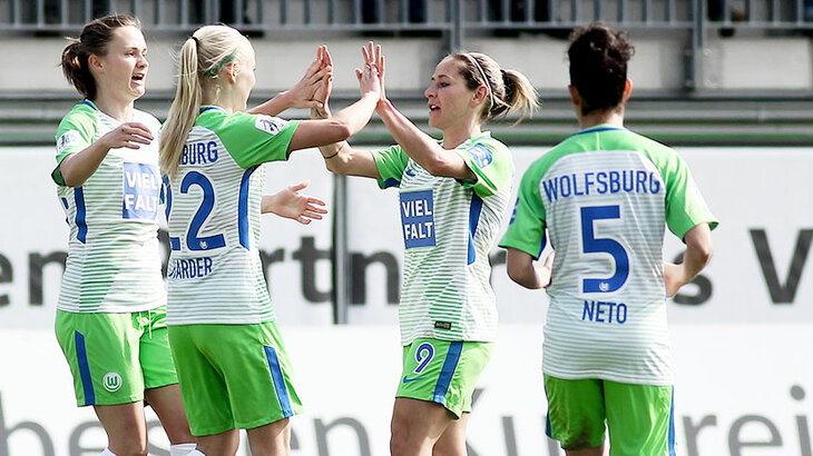 VfL women beat MSV Duisburg 1-0. 