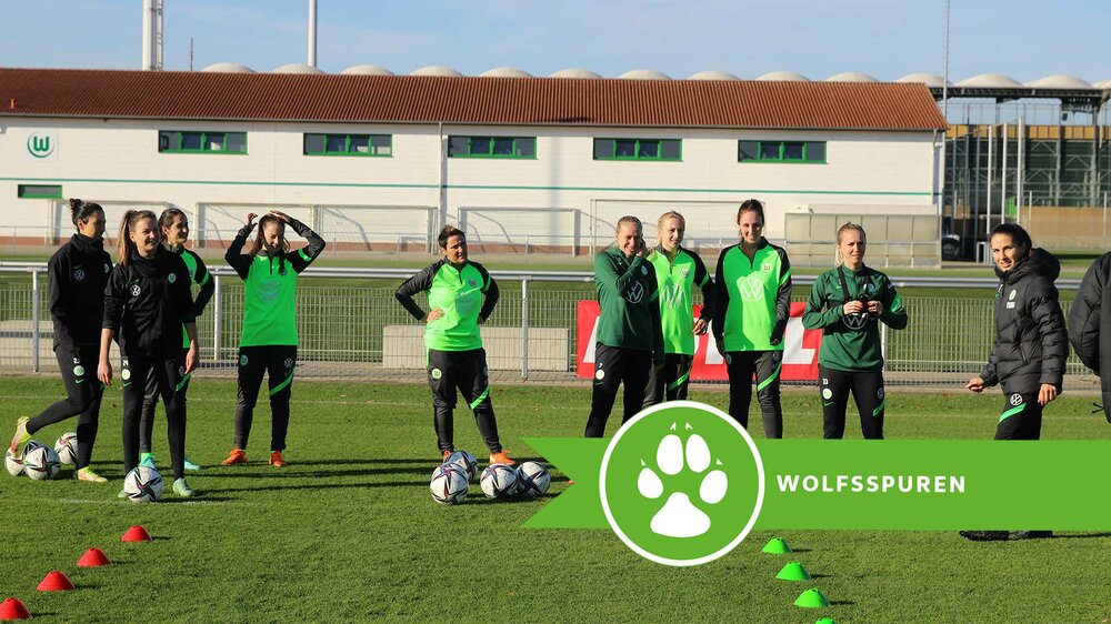Training der VfL-Wolfsburg Frauen.
