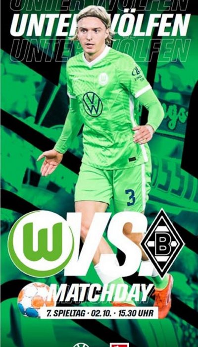 Cover für die fünfte Unter-Wölfen-Ausgabe mit VfL-Wolfsburg-Spieler Sebastiaan Bornauw.