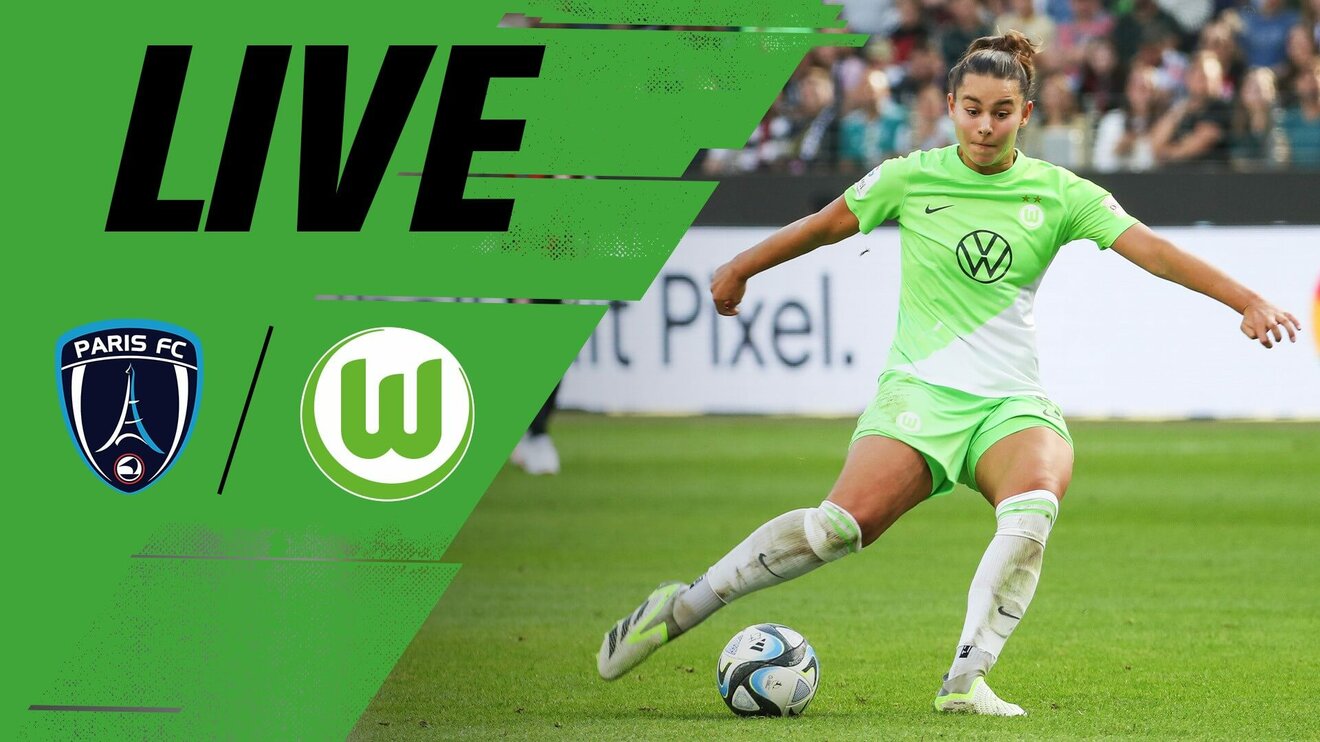 Eine VfL-Wolfsburg-Grafik mit Lena Oberdorf.