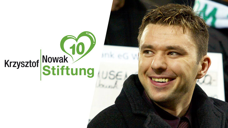 Eine VfL Wolfsburg-Grafik mit Krzysztof Nowak.