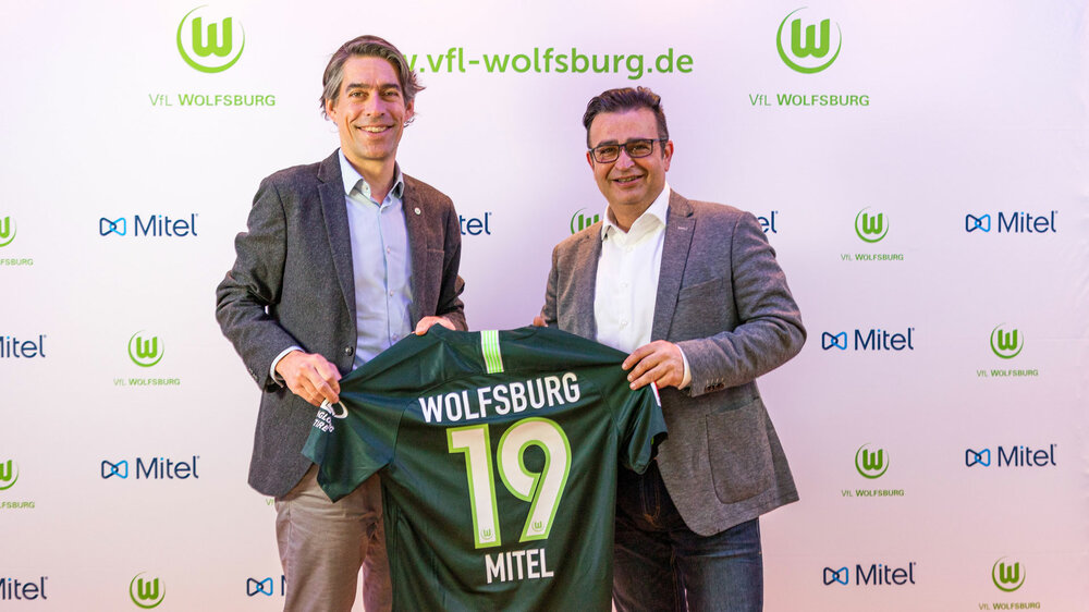 Mitel neuer Partner des VfL-Wolfsburg.