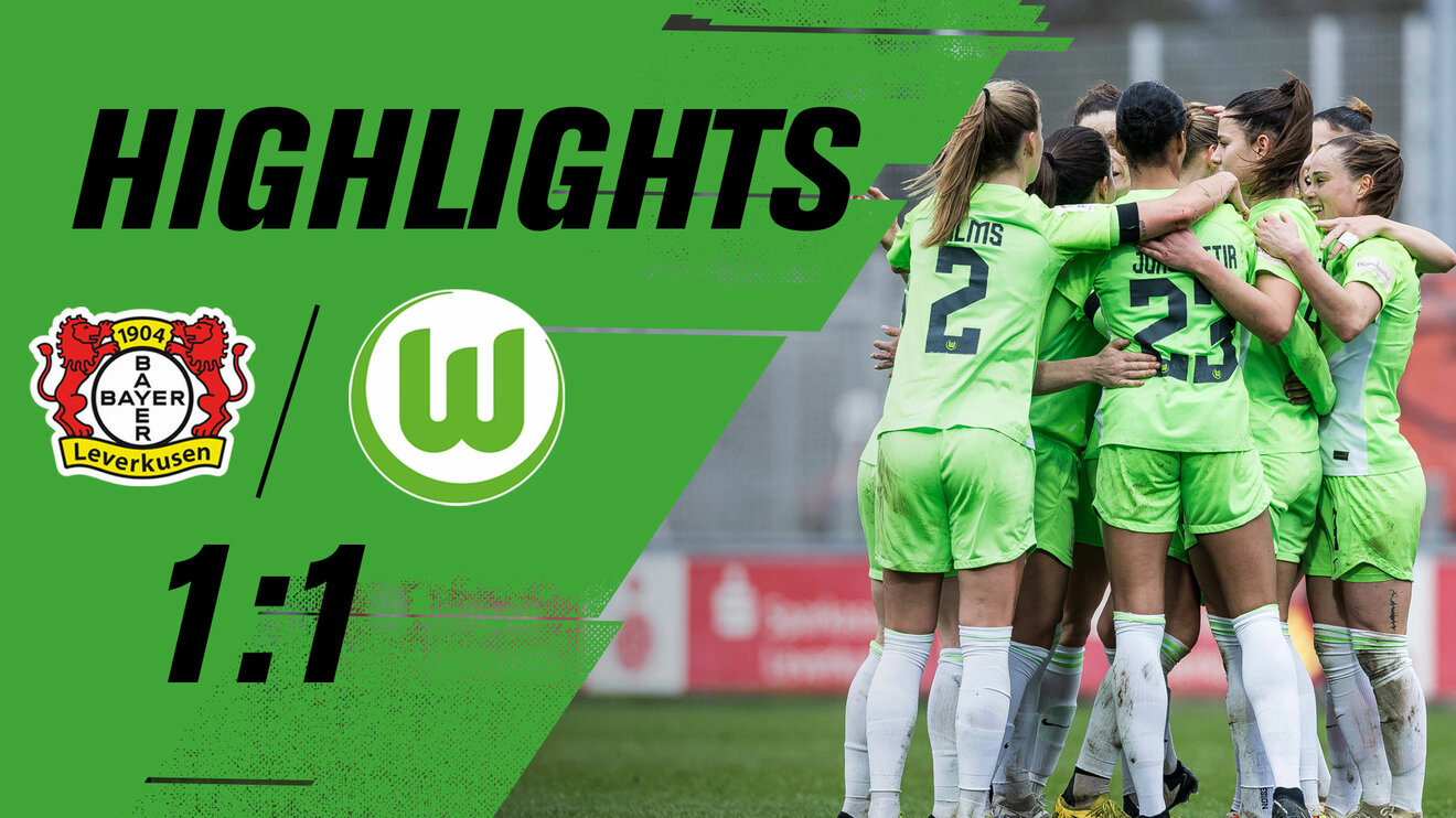 Die Highlights zum Spiel des VfL Wolfsburg gegen Bayer 04 Leverkusen.