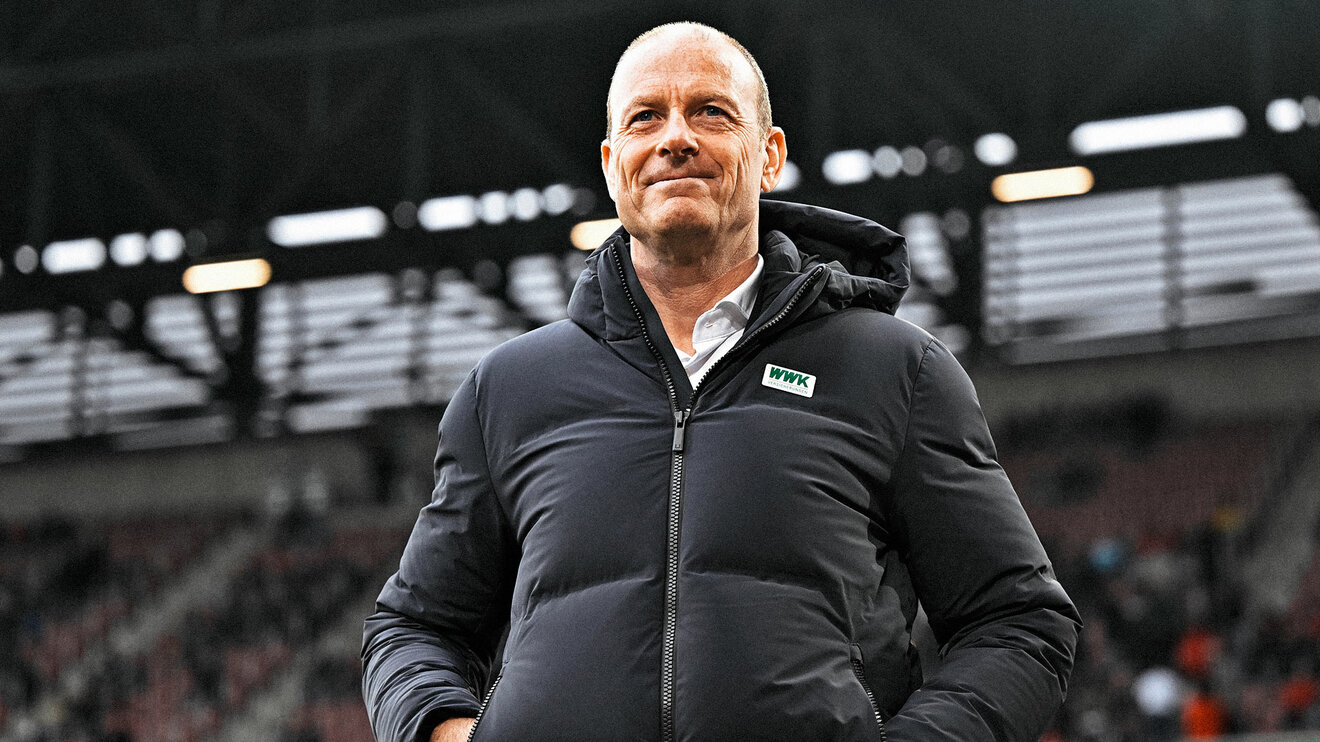 Der FC Augsburg-Trainer Jess Thorup.