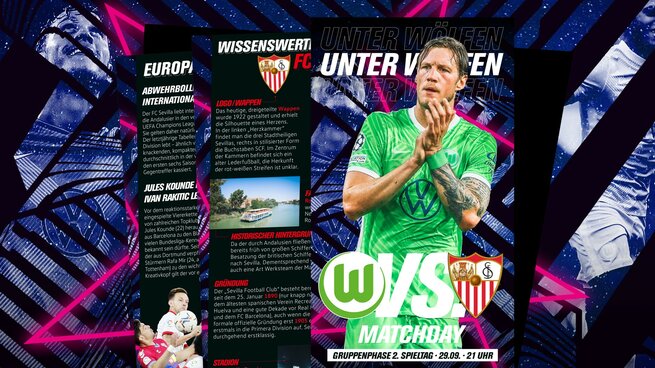 VfL Wolfsburg Magazin "Unter Wölfen" Preview-Grafik.