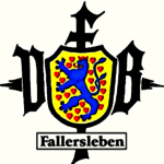 Das Logo von dem Kooperationsverein des VfL Wolfsburg, VfB Fallersleben.