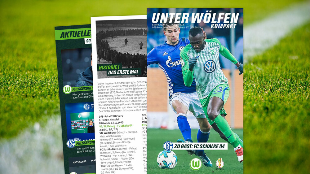 Die "Unter Wölfen Kompakt"-Ausgabe des VfL Wolfsburg mit FC Schalke 04 zu Gast.