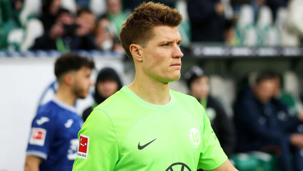 VfL-Wolfsburg-Neuzugang Behrens in seinem ersten Spiel für den VfL Wolfsburg.