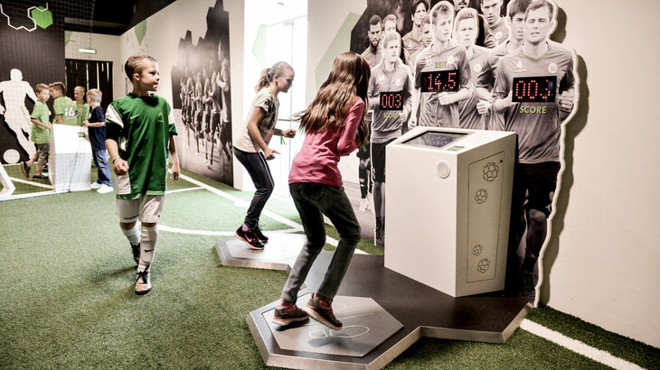 Drei Kids sind in der VfL-Fussballwelt aktiv. 
