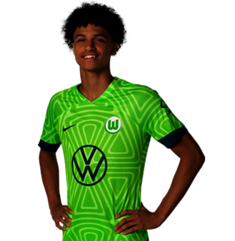 Kevin Paredes gehört zum Kader der VfL Wolfsburg Lizenzmannschaft in der Saison 2022/23.