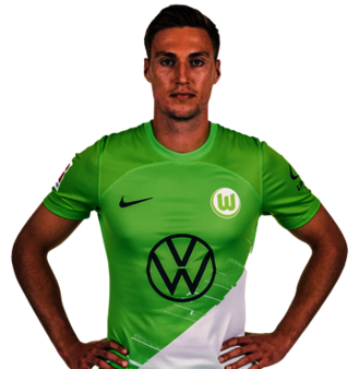 Der VfL-Wolfsburg-Spieler Kilian Fischer im Portrait.