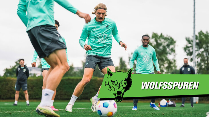 VfL-Wolfsburg-Spieler Sebastiaan Bornauw in der Aktion mit dem Ball. 