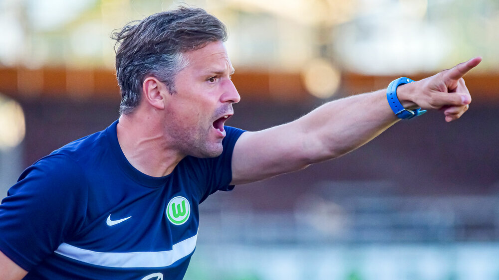 Der Trainer der VfL Wolfsburg U20.