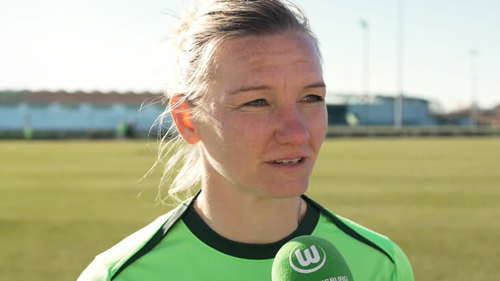 Die VfL-Wolfsburg-Spielerin Alexandra Popp.