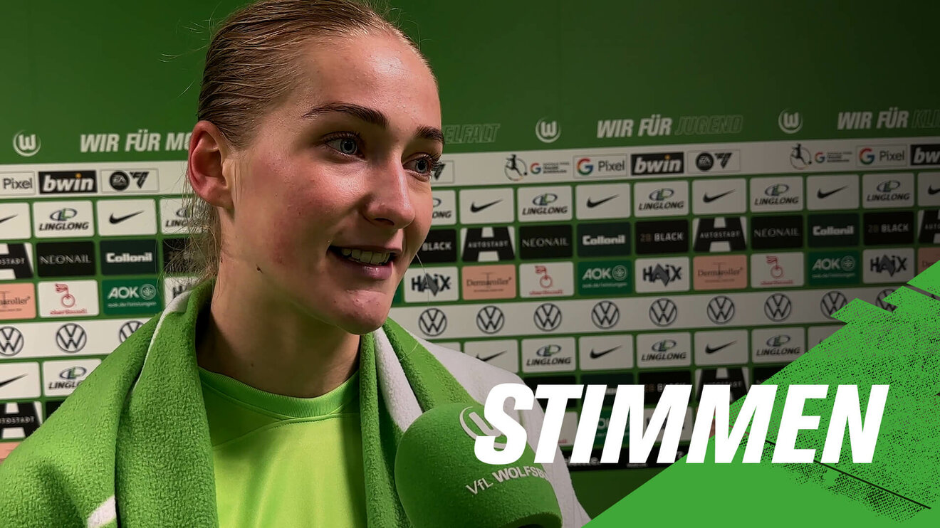 Die VfL-Wolfsburg-Spielerin Camilla Küver im Interview.