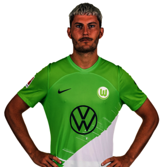 Der VfL-Wolfsburg-Spieler Jonas Wind im Portrait.
