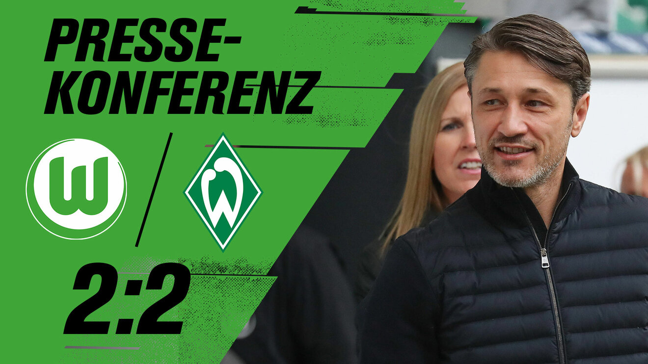 Trainer Niko Kovac in der Pressekonferenz nach dem Spiel VfL Wolfsburg gegen den Werder Bremen.