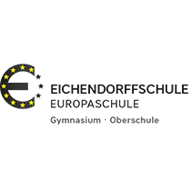 Das Logo der VfL Wolfsburg-Partnerschule Eichendorffschule.