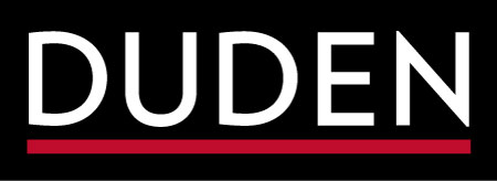 Das Logo der Firma Duden.