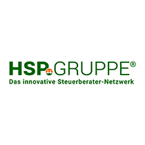 Das Logo der HSP Gruppe.