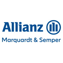 Das Logo des VFL-Partner Allianz Marquardt und Semper.
