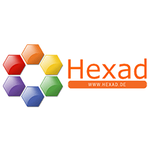 Das Logo des VFL-Partner Hexad.