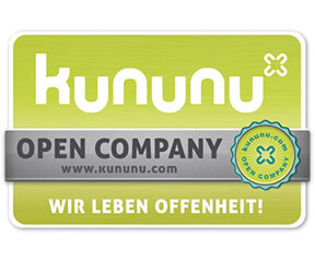 Das Logo von kununu. 