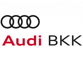 Logo des VfL Wolfsburg Partners Audi BKK.