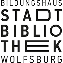 Logo des VfL Wolfsburg Partners Stadtbibliothek Wolfsburg.