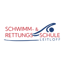Das Logo der Schwimm- & Rettungsschule Leitloff.