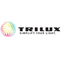 Das Logo von Trilux.