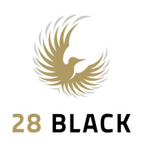 Logo der Marke 28 Black.