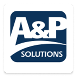 Logo von A&P Solutions.