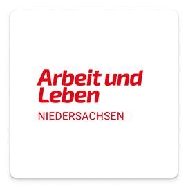 Das Logo von Arbeiten und Leben.