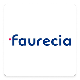 Logo von faurecia.