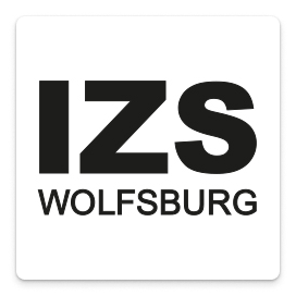 Das Logo von IZS Wolfsburg.