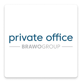 Logo von private office.