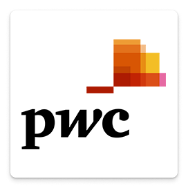 Logo von pwc.