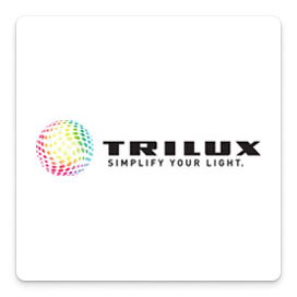 Logo von Trilux.
