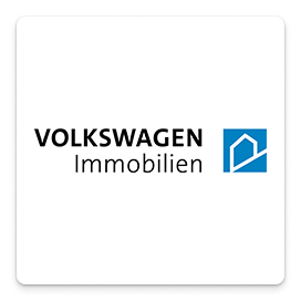 Logo von Volkswagen Immobilien.