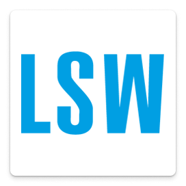 Das Logo der Firma LSW.