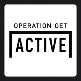Das Logo von Operation get active.