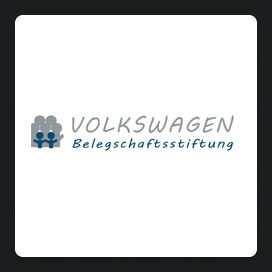 Das Logo der Volkswagen Belegschaftsstiftung.