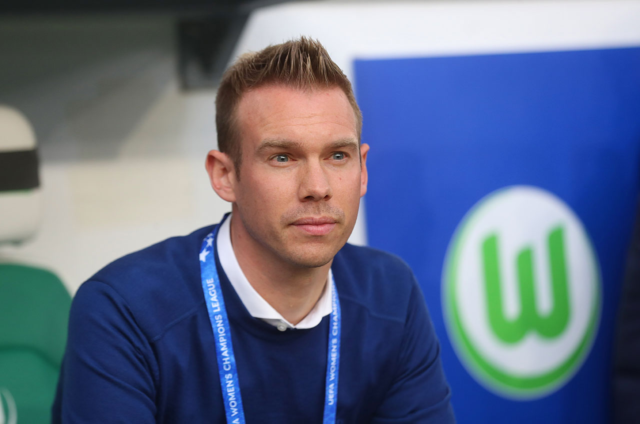 Tommy Stroot, Cheftrainer des Frauen-Teams vom VfL Wolfsburg.