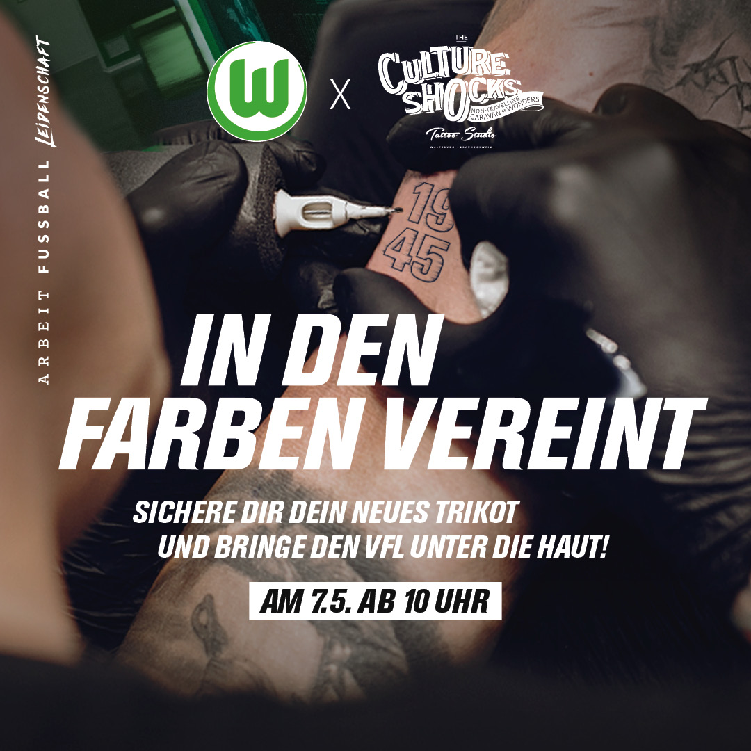 Flyer zum Trikotevent der neuen Saison 25/26.